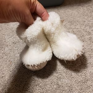 Girls Booties Size 3-6 Months